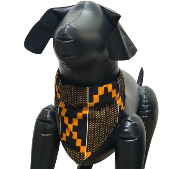 Dog Bandana-Over The Collar Pet Bandana/DOG MOM GIFT/ pet scarf Size S/M - Picture 3 of 16